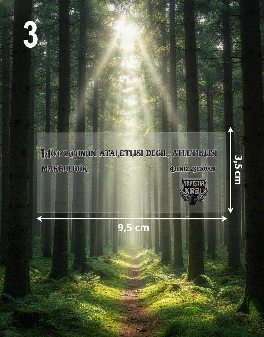 24 Model UV DTF Sticker - 13'lü Seçmeli Paket