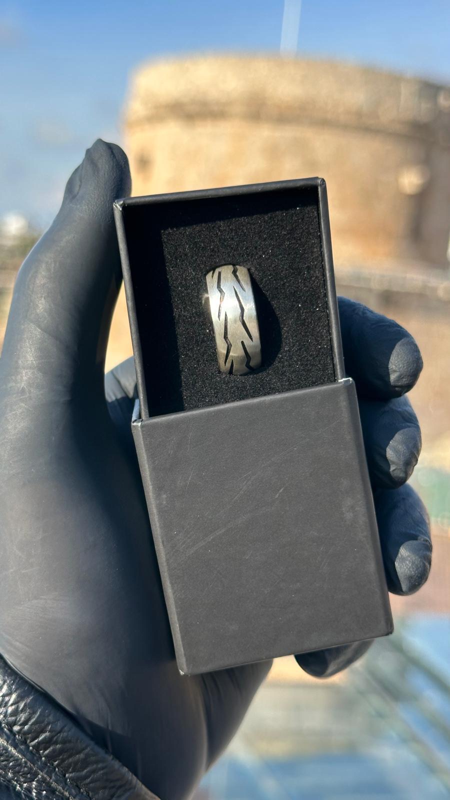 Supercorsa 925 Ayar Gümüş Teker Yüzük