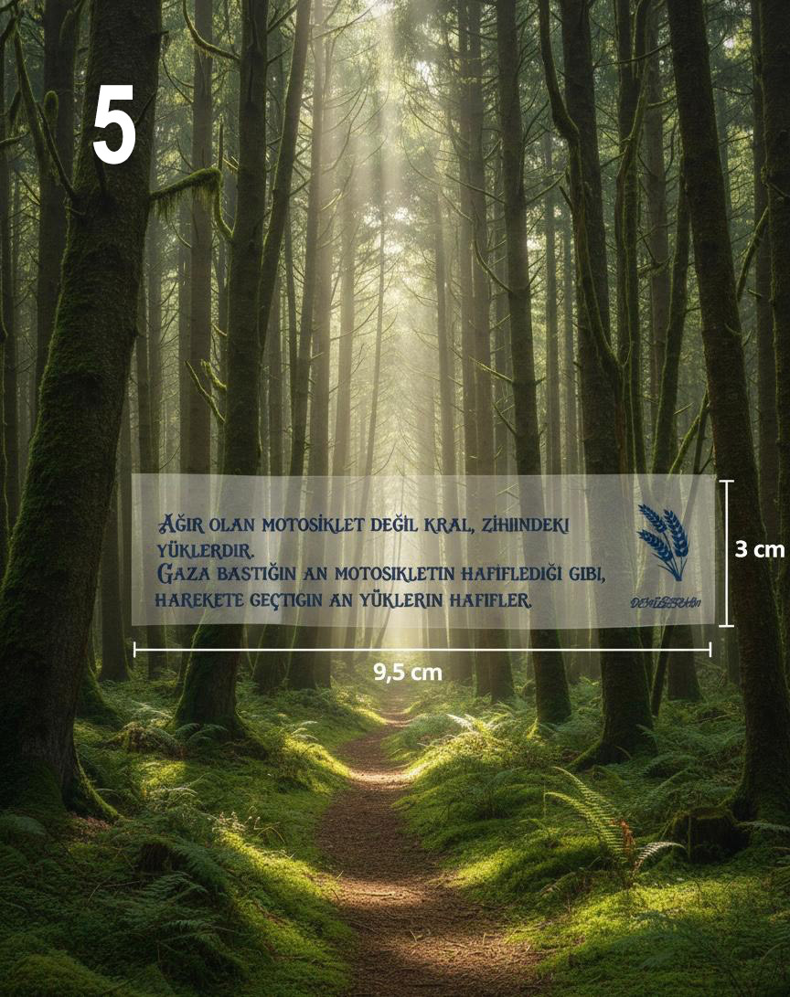 24 Model UV DTF Sticker - 13'lü Seçmeli Paket