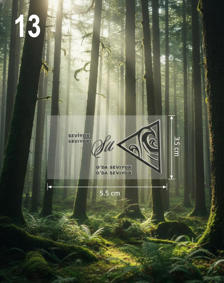 24 Model UV DTF Sticker - 13'lü Seçmeli Paket