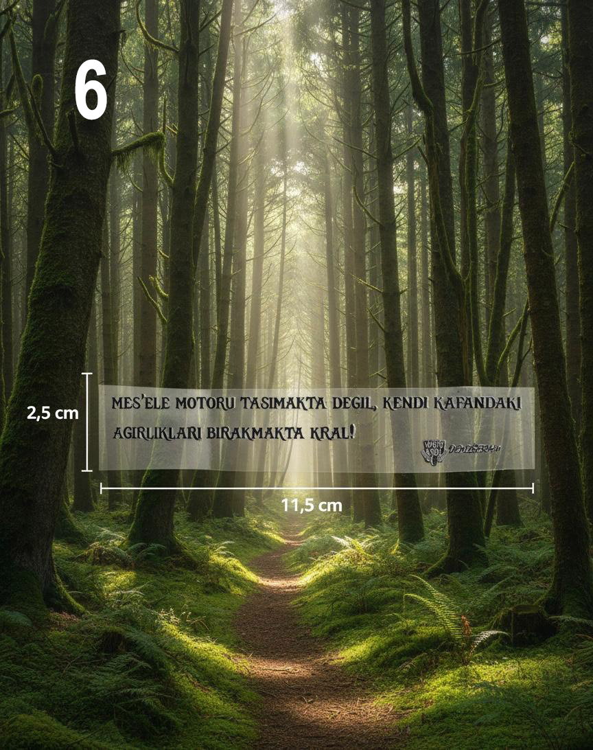 24 Model UV DTF Sticker - 13'lü Seçmeli Paket