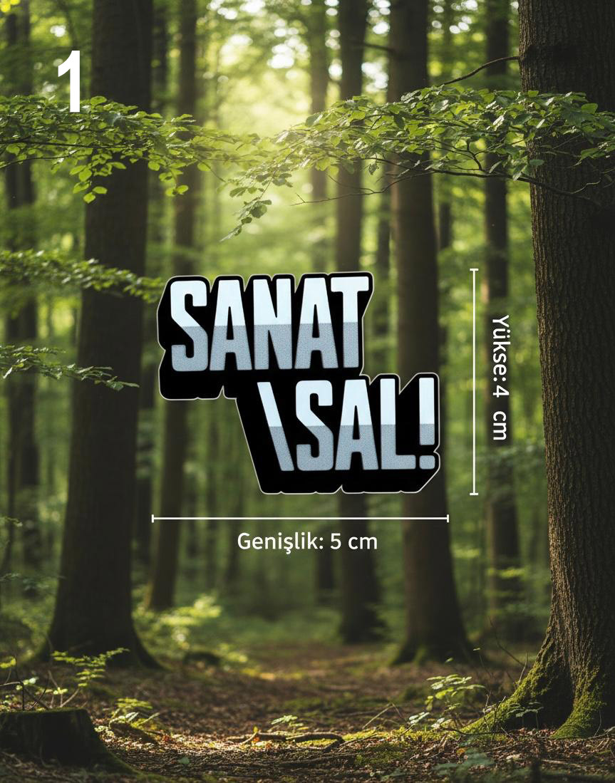 24 Model UV DTF Sticker - 13'lü Seçmeli Paket